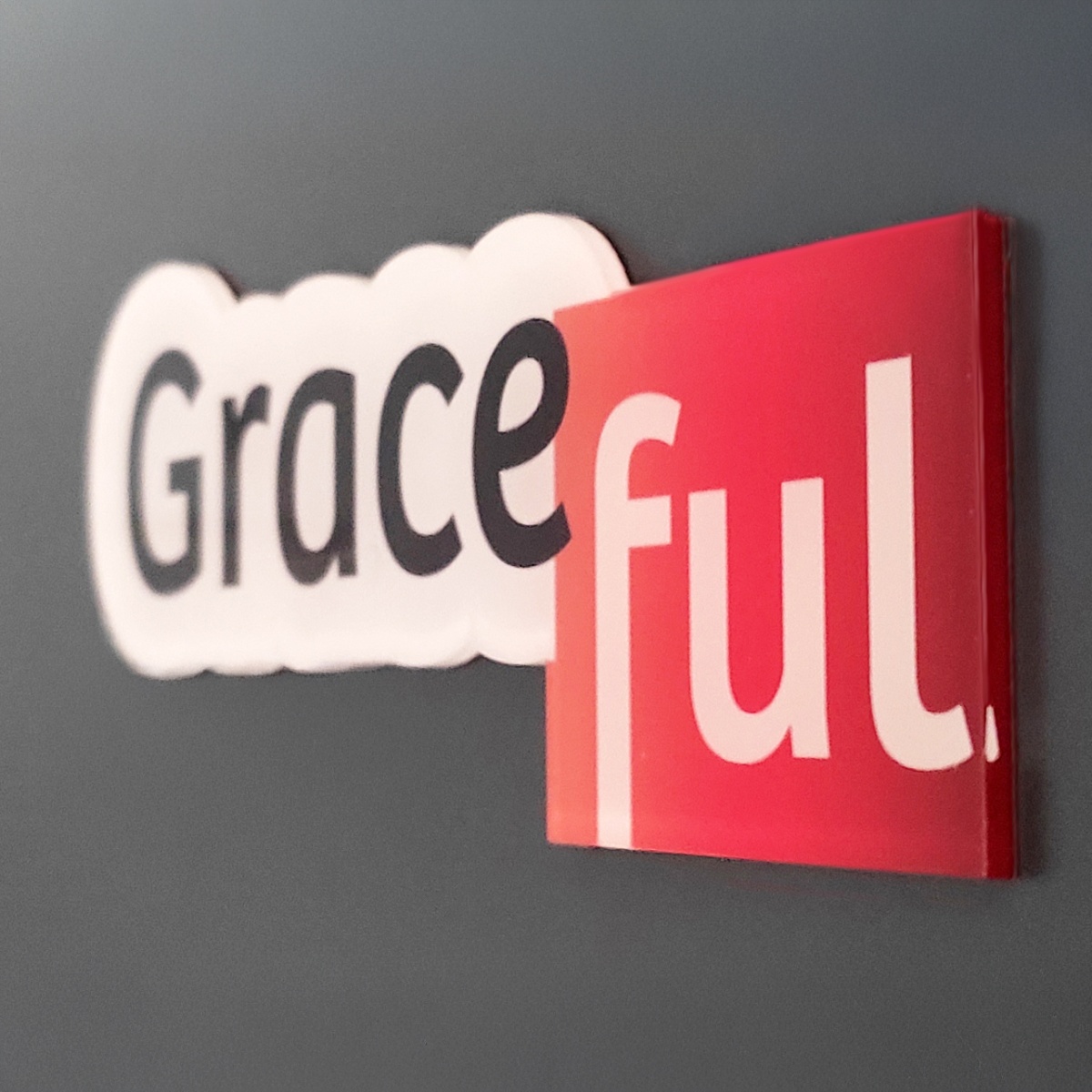 Transparant acrylaat met dekwit