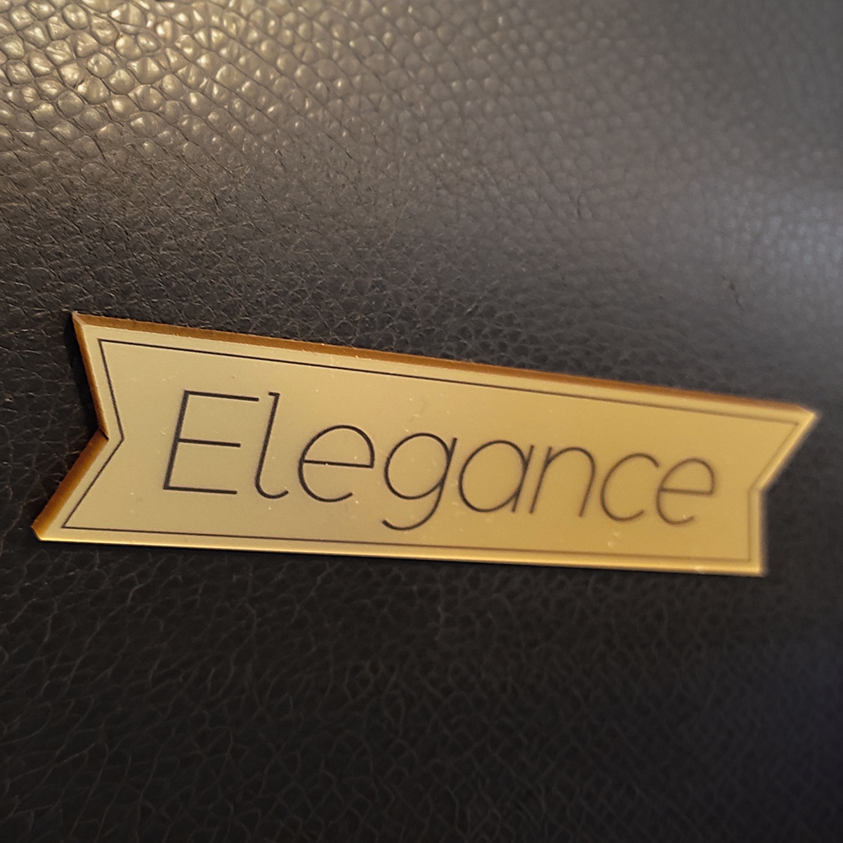 Acrylaat met goudeffect