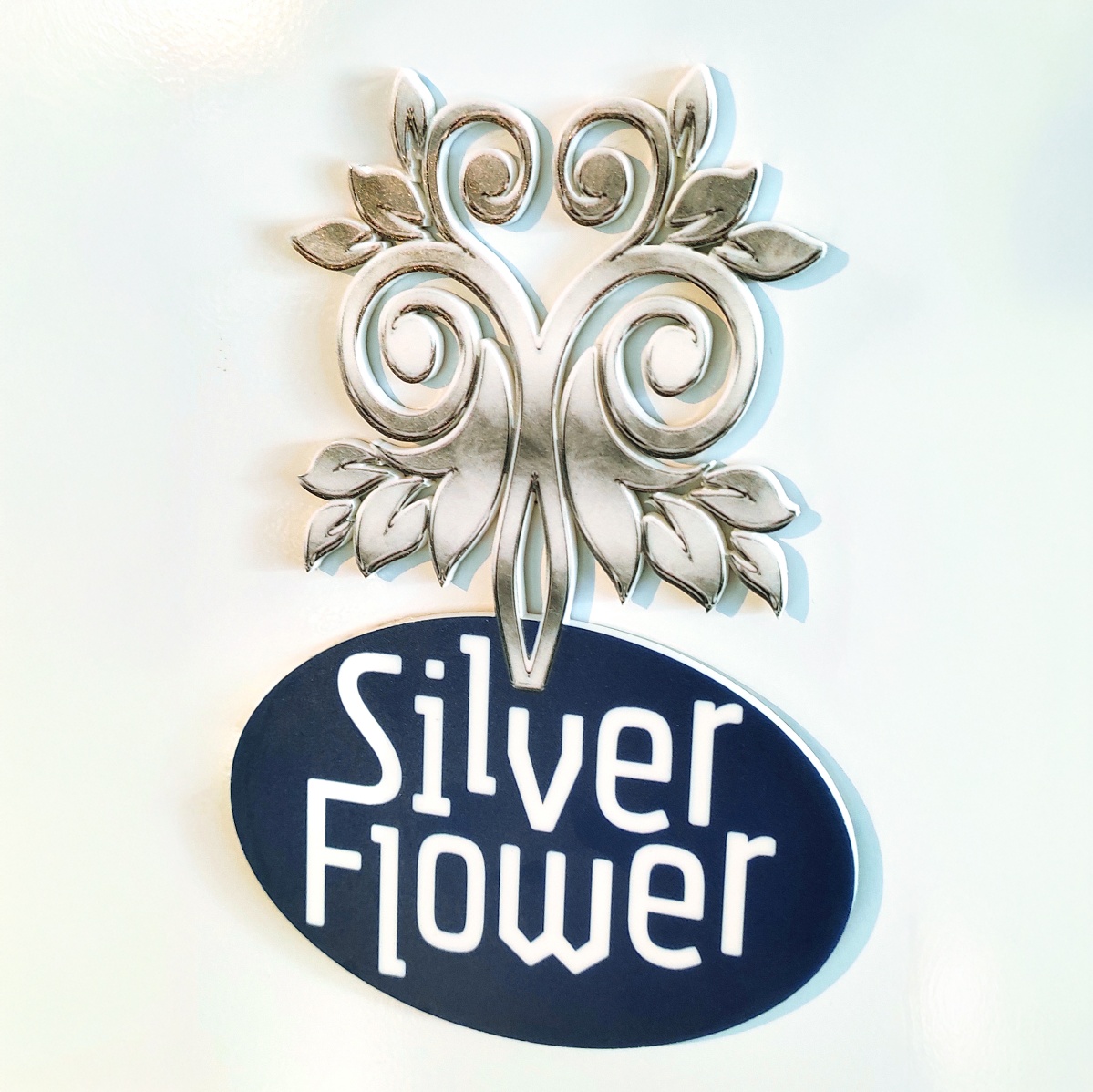 Wit acrylaat lasergesneden