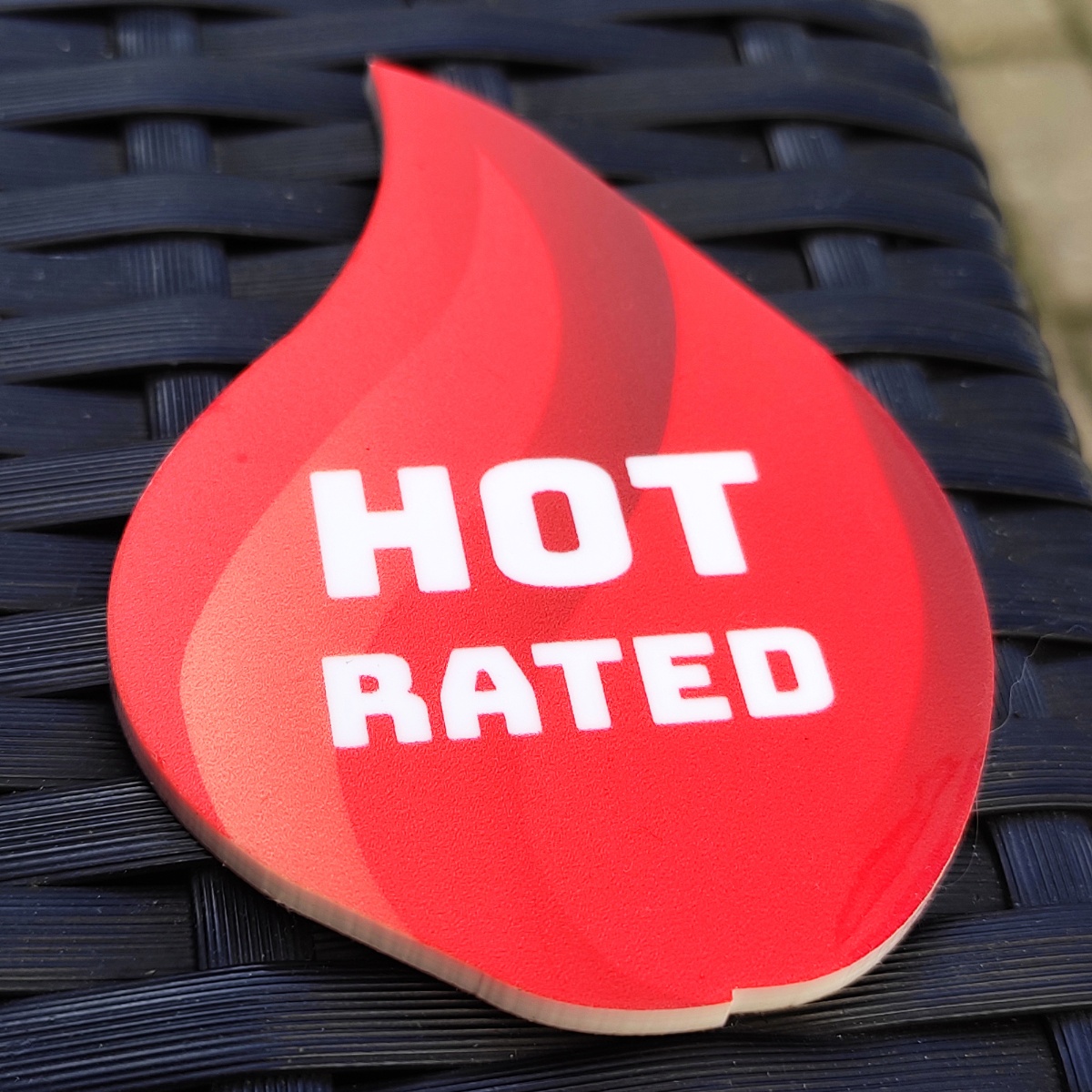 Wit acrylaat lasergesneden