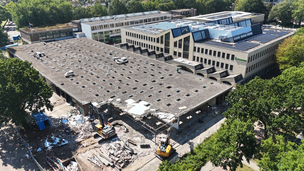 Marke Noord vanuit de lucht gezien